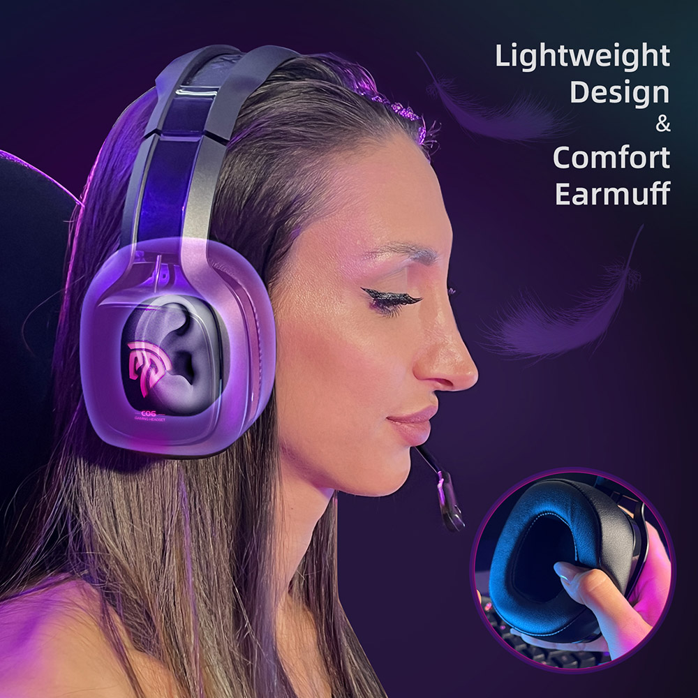 EasySMX Sleipnir Headphone C06W Bluetooth+2.4G Low-latency Wireless Headset