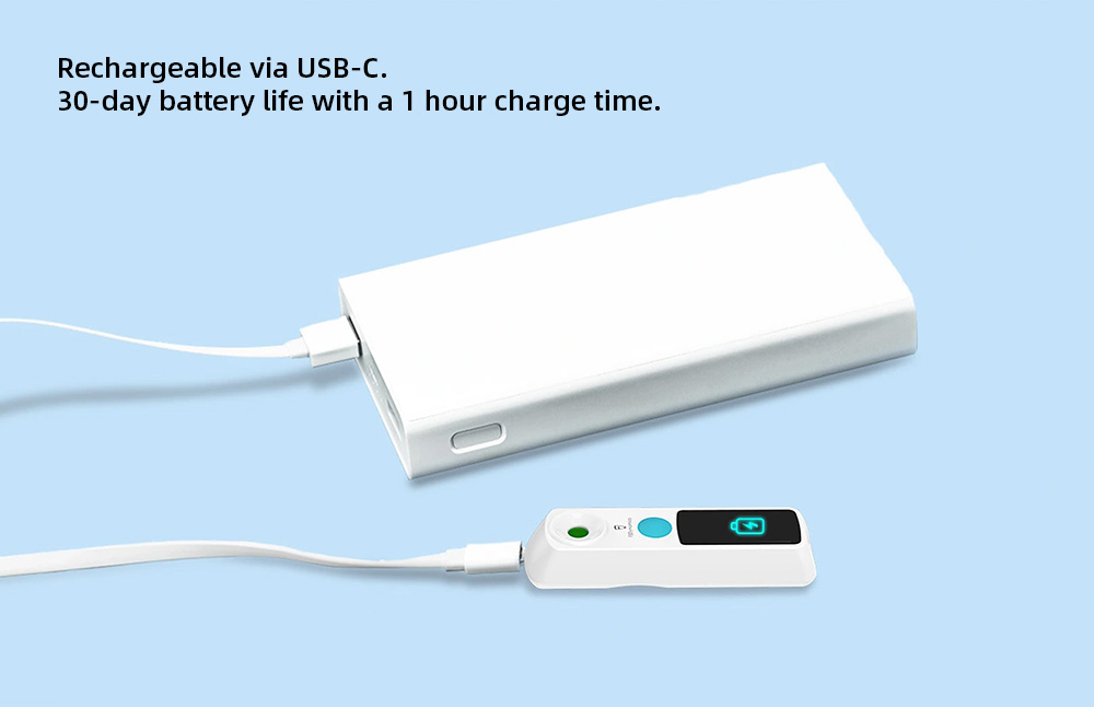 FJDynamics Air Handheld ATC Refractometer, 0-32% Brix Range, 0.1% Accuracy, 350mAh Capacity, IP67 Waterproof