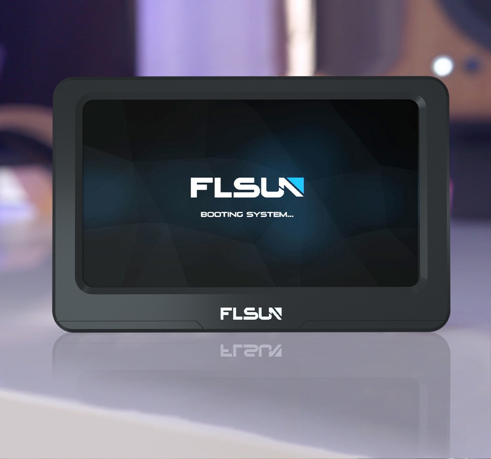 Flsun Speeder Pad, 3D Printing Pad Based-on Klipper Firmware, 1GB + 16GB, 7-inch Touch Screen, 1024x600 Resolution, WiFi Connection