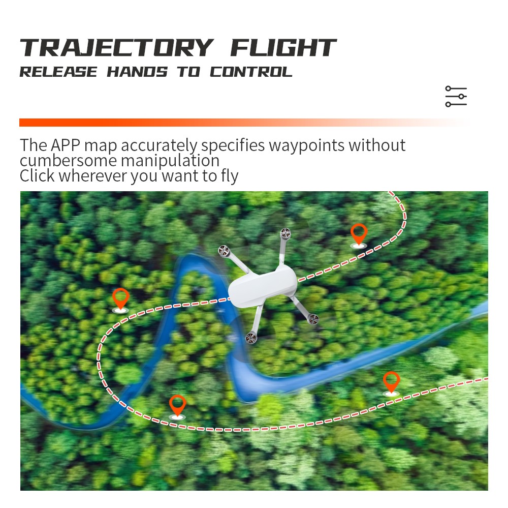 Flytec T16 RC Drone Long Time Flying Brushless Foldable GPS Quadcopter With 4K HD Camera - One Battery