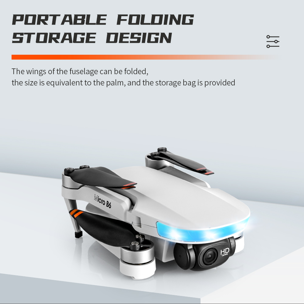 Flytec T16 RC Drone Long Time Flying Brushless Foldable GPS Quadcopter With 4K HD Camera - One Battery