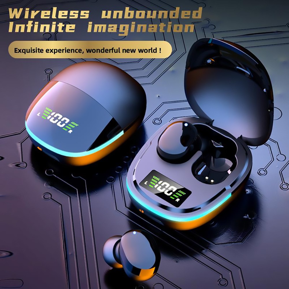 G9S TWS Wireless Bluetooth 5.1 Earbuds High Fidelity Noise Cancelling Sports Headphones with Microphone
