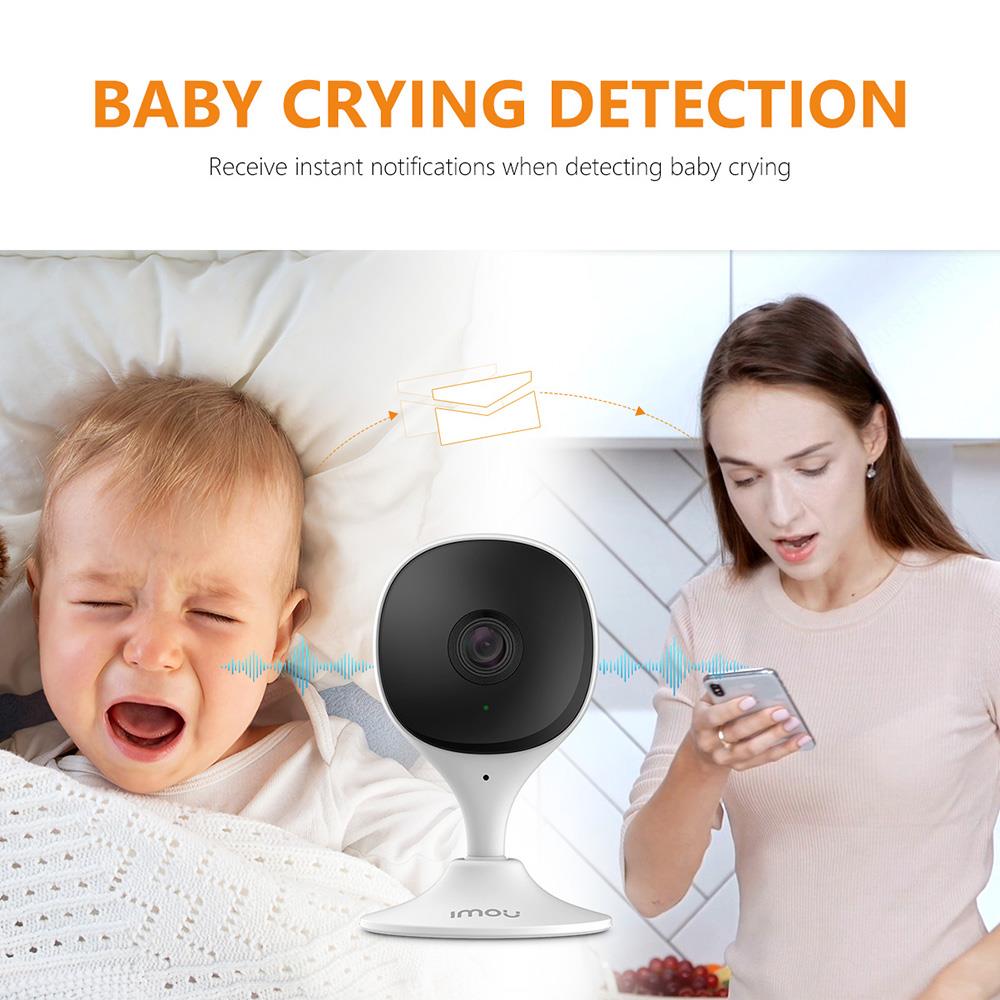 IMOU Cue 2c 1080P IP Wifi Camera Baby Monitor Camera Human Detection H265 Compact Smart Night Vision Camera