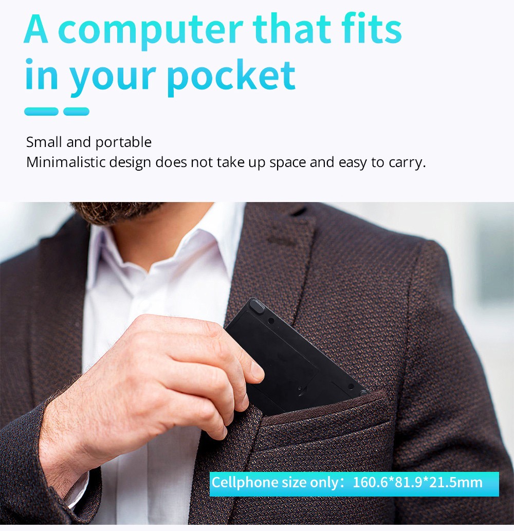 JX1 MINI PC Windows 11 4K Mini PC Intel N5105 Intel UHD Graphics 8GB DDR4 128GB SSD WiFi 6 HDMI 2.0 Type-C - US