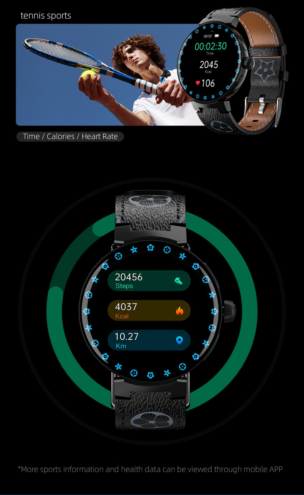 LOKMAT TIME PRO Smartwatch Bluetooth Calling Watch, 1.32'' IPS Screen, Multi-sport Mode, Sleep Detection - Silver