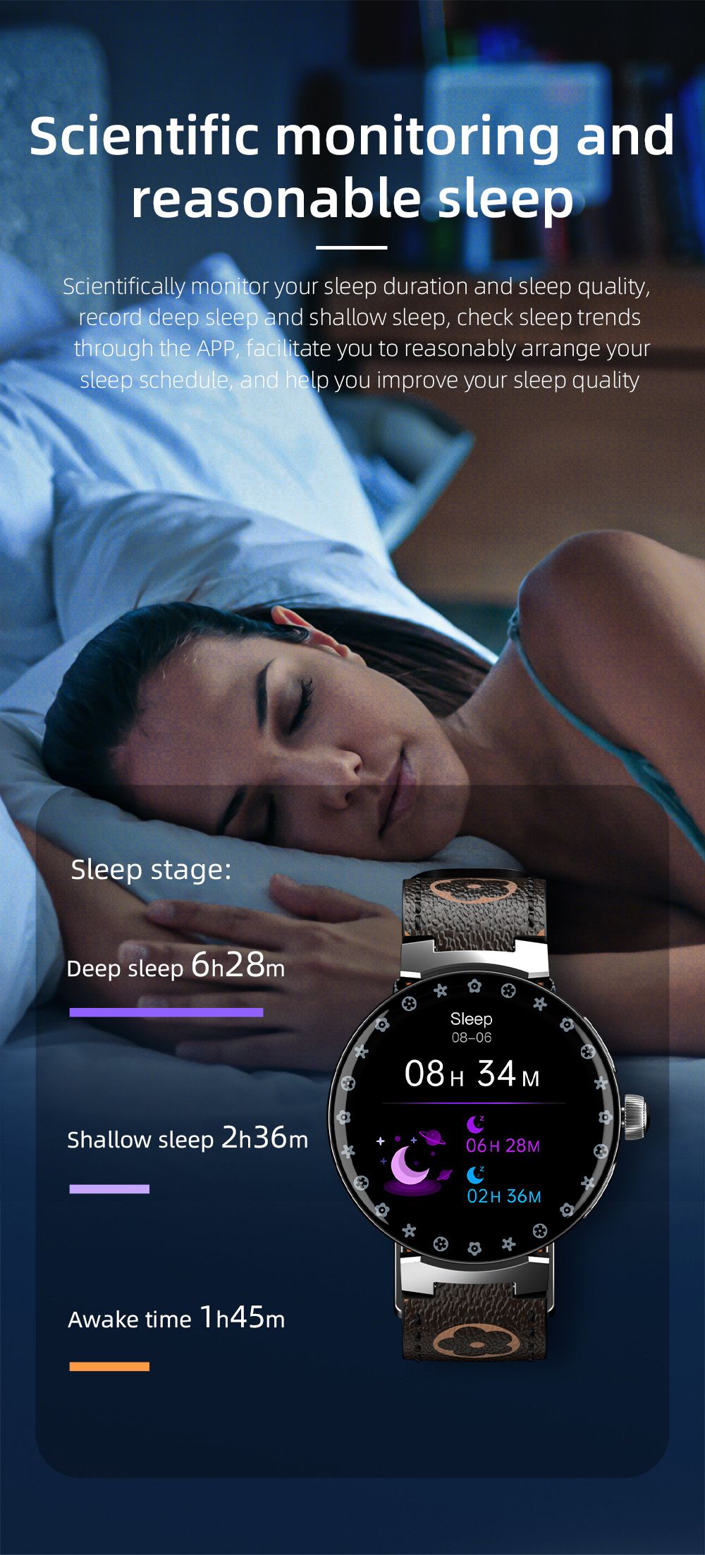 LOKMAT TIME PRO Smartwatch Bluetooth Calling Watch, 1.32'' IPS Screen, Multi-sport Mode, Sleep Detection - Silver