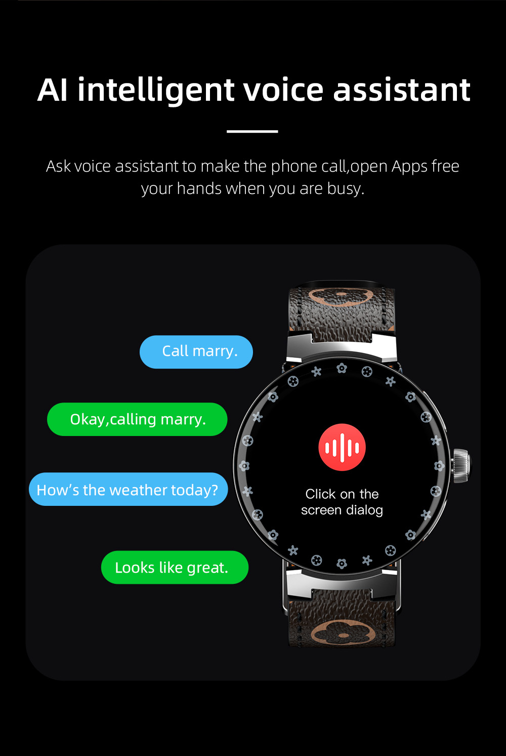 LOKMAT TIME PRO Smartwatch Bluetooth Calling Watch, 1.32'' IPS Screen, Multi-sport Mode, Sleep Detection - Silver