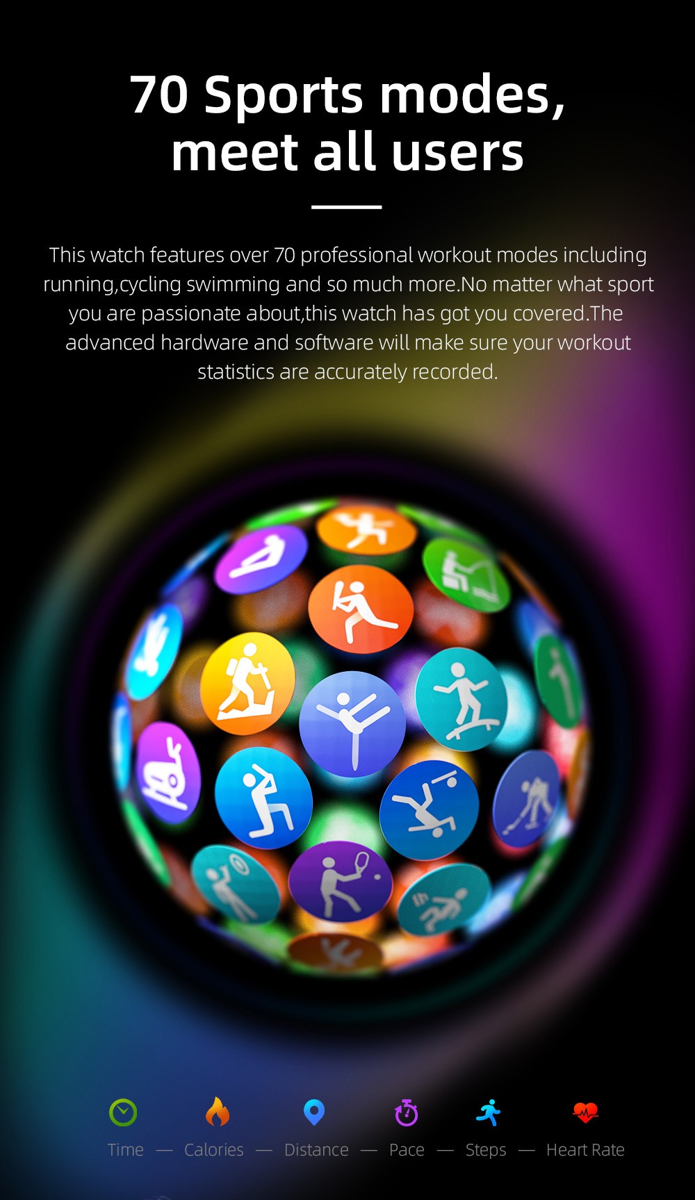 LOKMAT TIME PRO Smartwatch Bluetooth Calling Watch, 1.32'' IPS Screen, Multi-sport Mode, Sleep Detection - Silver