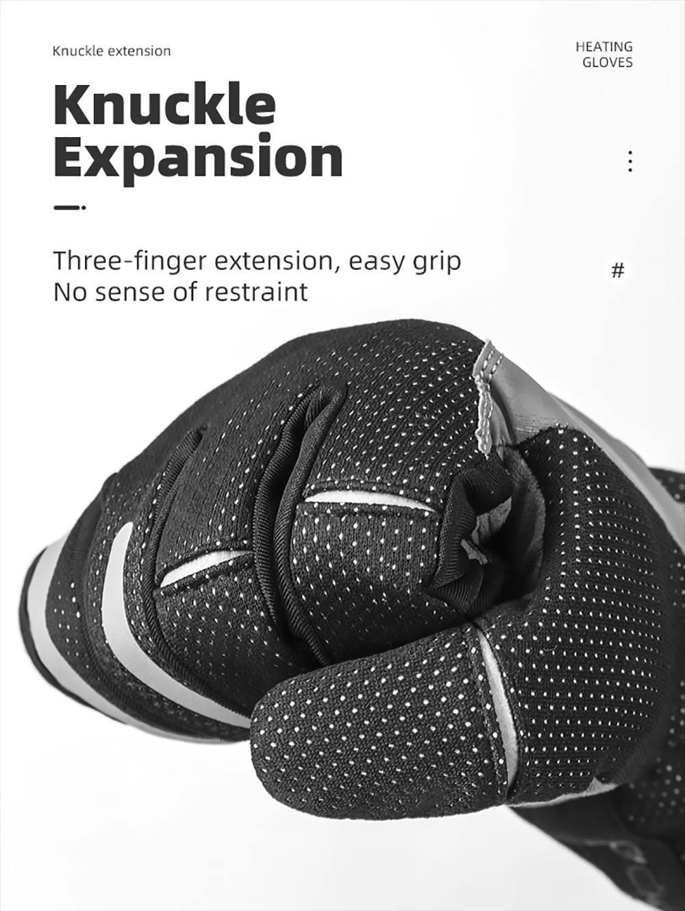 ROCKBROS Bicycles Bikes Motorcycle Gloves Waterproof Heated Thermal Heated Gloves Touch Screen Battery Powered Three Gears Adjustment Anti-Slip Cycling Skiing Climbing Gloves Winter Heating Gloves - M 24 ROCKBROS Motorcycle Gloves Waterproof Heated Thermal Heated Gloves Touch Screen Battery Powered Cycling Skiing Gloves - M