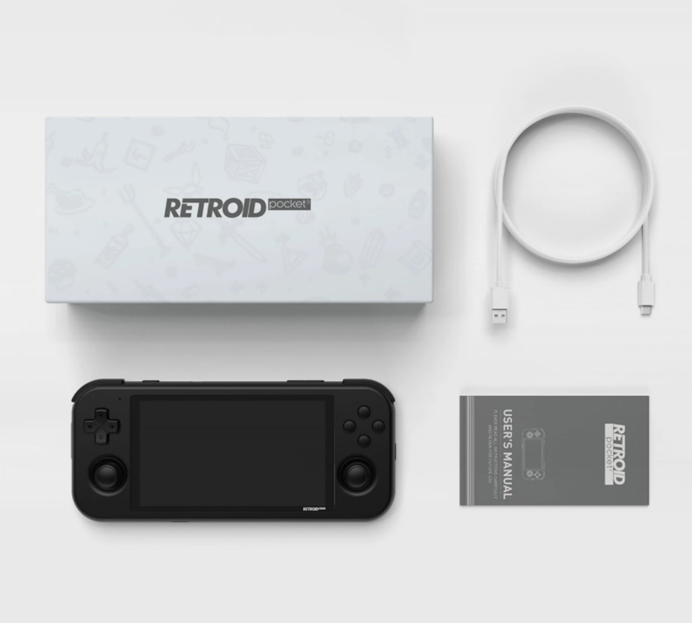 新品未開封】強化ガラス付☆Retroid Pocket 3+☆Black ☆標準価格