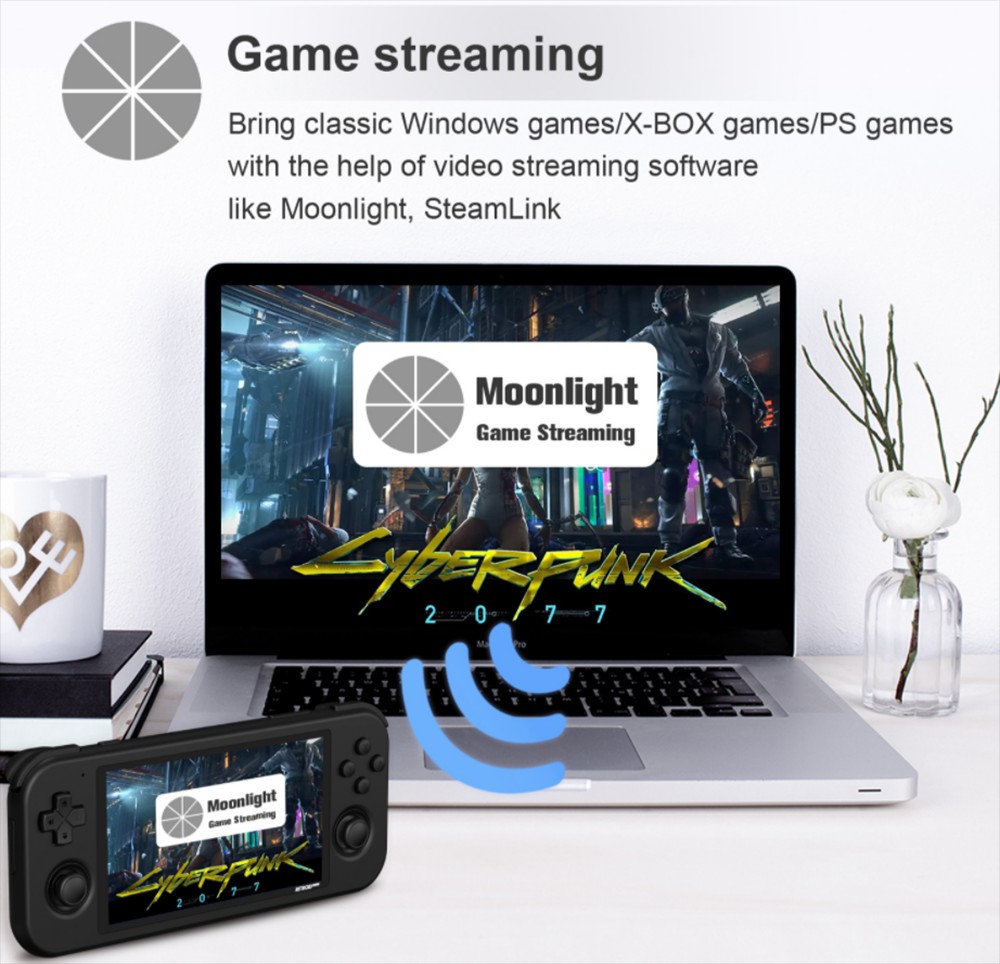 Retroid Pocket 3 Portable Game Console Android 11 4.7 inch IPS Touch Screen 2GB RAM 32GB eMMC WiFi Bluetooth - Yellow