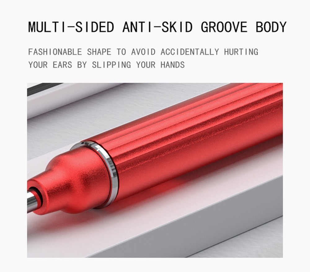 SUNUO P40 Pro Smart Visual Ear Cleaner, 5 Million HD Camera, 6-Axis Gyroscope, Hall-Style Switch, Waterproof, WiFi Connection - Black