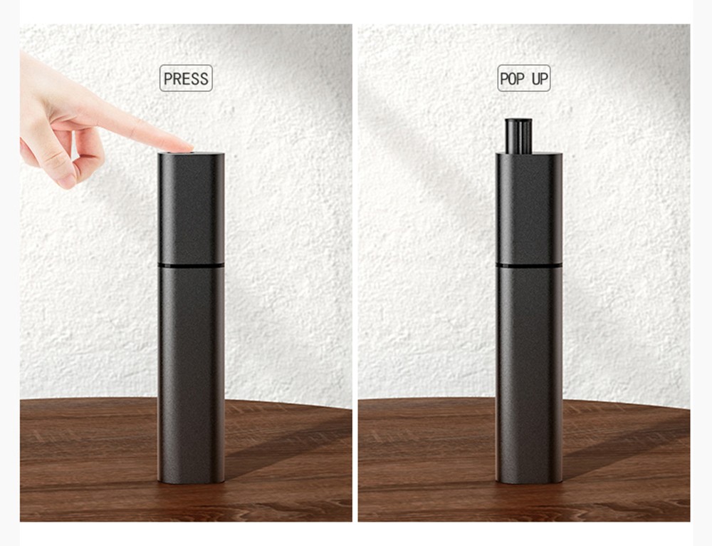 SUNUO P40 Pro Smart Visual Ear Cleaner, 5 Million HD Camera, 6-Axis Gyroscope, Hall-Style Switch, Waterproof, WiFi Connection - Black