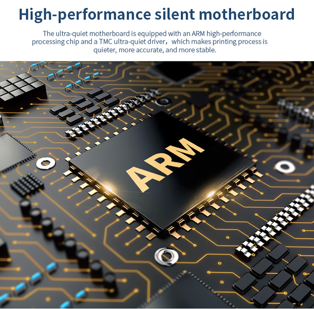 TRONXY XY-3 Pro 3D Printer, Titan Extruder, 150mm/s Speed, Ultra Silent Motherboard, Resume Printing, 3.5-Inch Touch Screen, 300x300x400mm