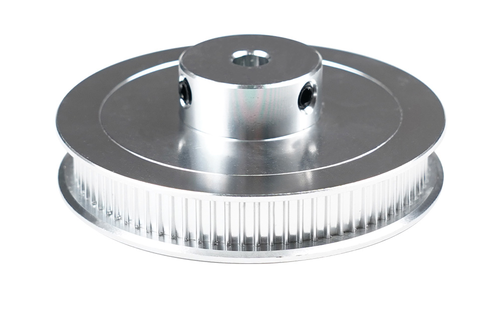 TWO TREES 3D Printer Parts VORON V2.4 80 Teeth GT2 Timing Pulley Bore 5mm Belt Width 6mm Aluminum Alloy Driving Wheel - Red