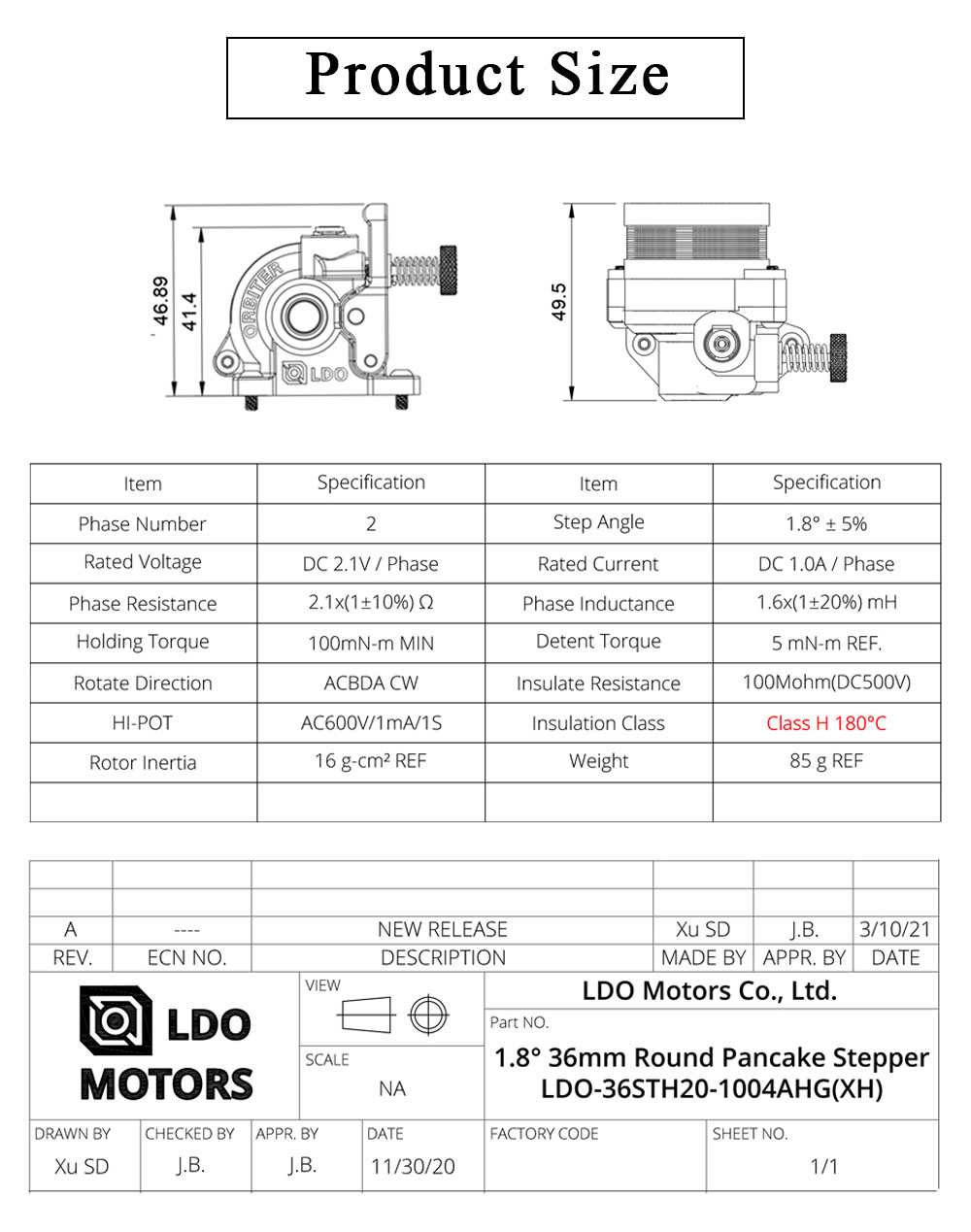 TWO TREES Orbiter Extruder V2.0 with Motor Double Gear Direct Drive for Voron 2.4 CR10 Ender-3 V2 PRO 3D Printer