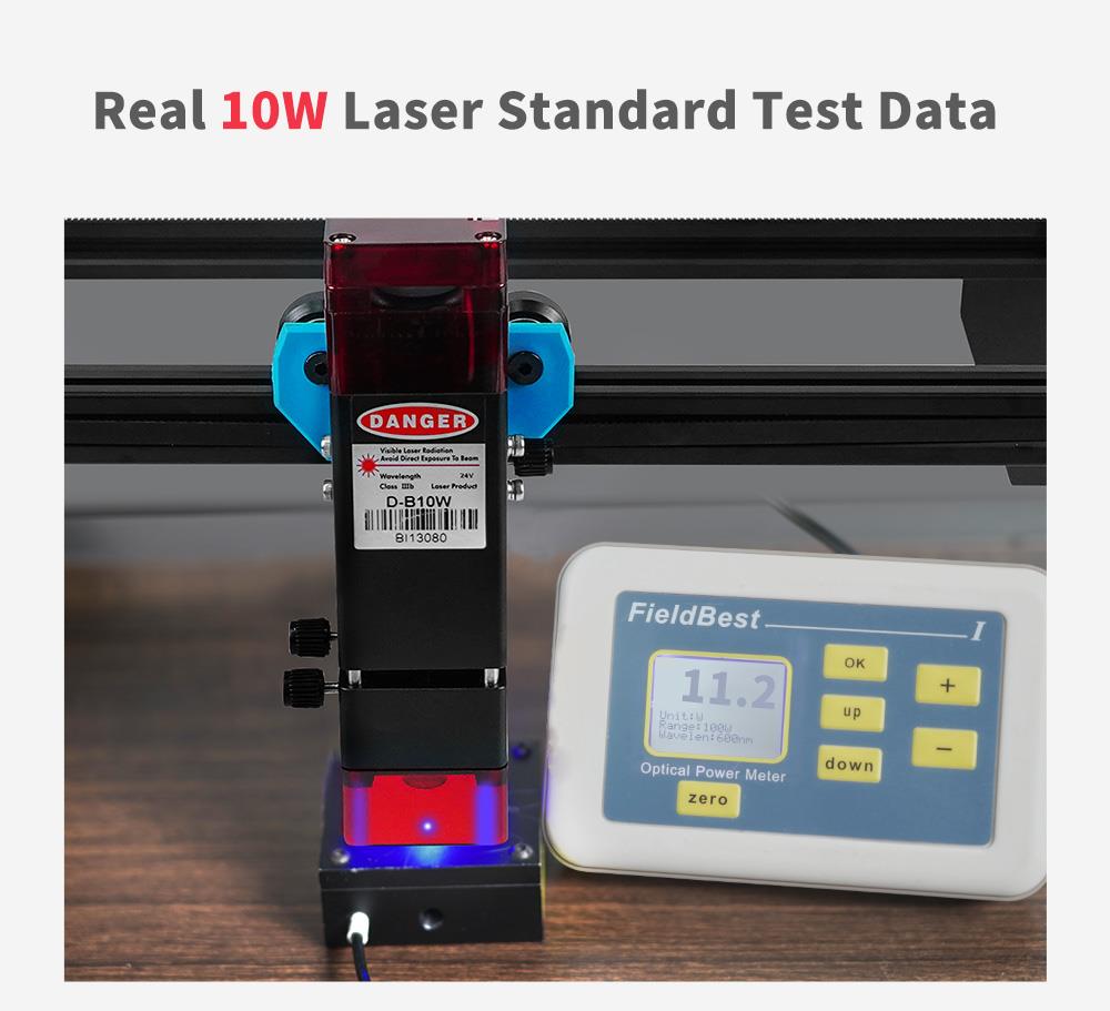 Coupeur de graveur Laser TWO TREES TTS-10 10W, point compressé 0.08*0.08mm, carte mère 32Bit, contrôle APP, 300*300mm