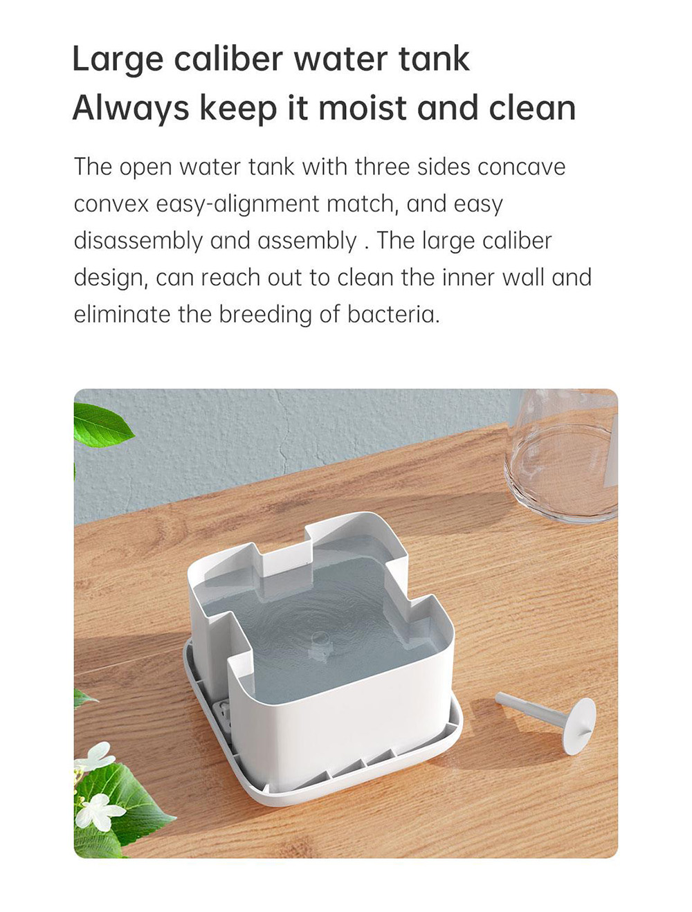 Winben Anti Gravity Levitating Water Drop Humidifier, 500ml Water Tank, Dual Humidification Mode, Smart Anti-Drying - EU Plug