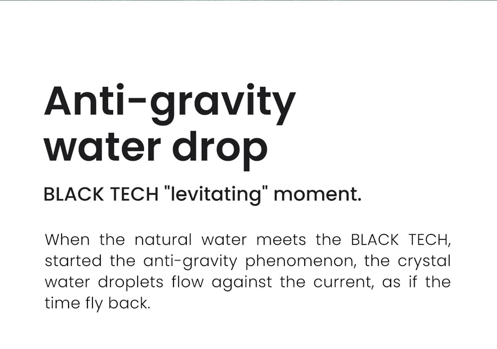 Winben Anti Gravity Levitating Water Drop Humidifier, Essential Oil Incense, 600ml Water Tank, Dual Humidification Mode, EU Plug - Green