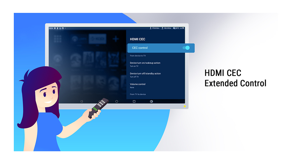 X4Q CUBE Android 11 TV Box Amlogic S905X4 8K HDR 2GB/16GB TV BOX 2.4G+5G WiFi Bluetooth 5.1 1000M LAN - US