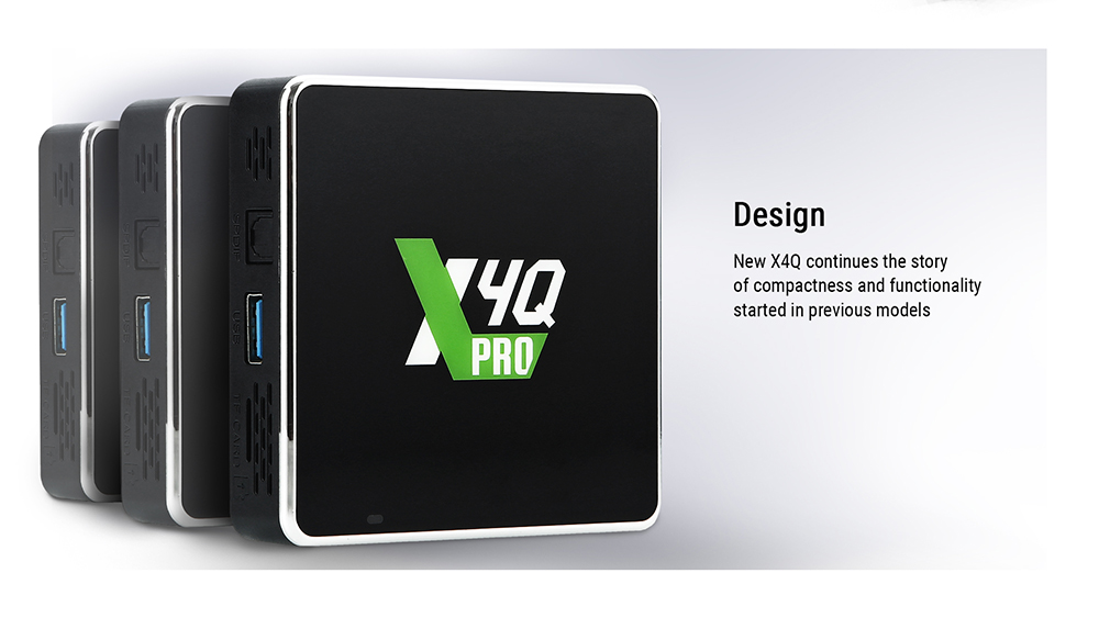 X4Q CUBE Android 11 TV Box Amlogic S905X4 8K HDR 2GB/16GB TV BOX 2.4G+5G WiFi Bluetooth 5.1 1000M LAN - US