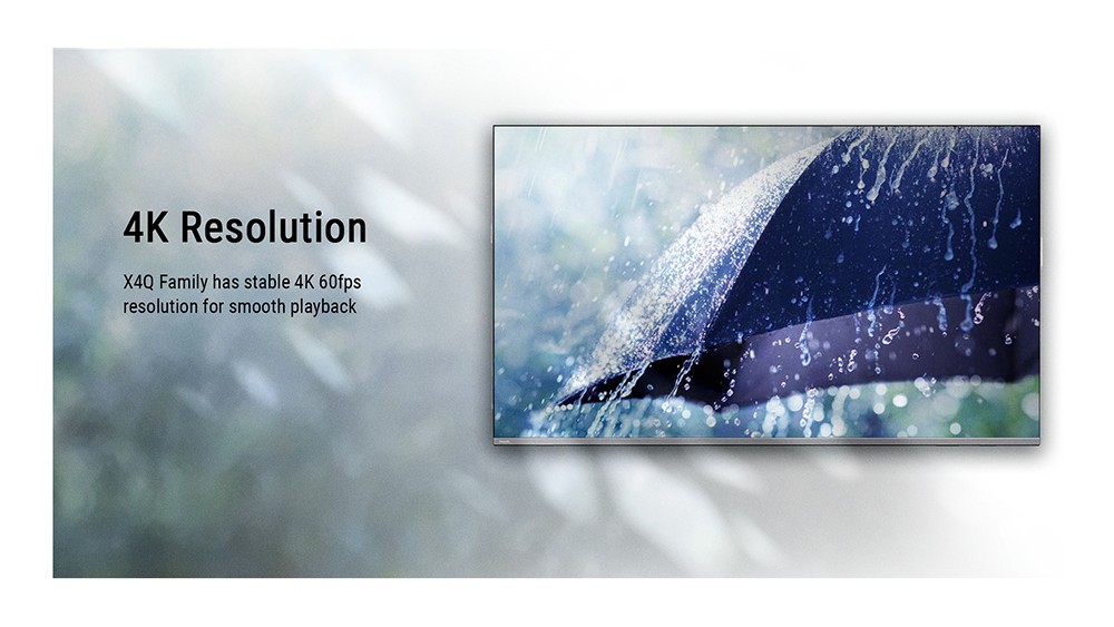 X4Q PRO Android 11 TV Box Amlogic S905X4 8K HDR 4GB/32GB TV BOX 2.4G+5G WiFi Bluetooth 5.1 1000M LAN - EU