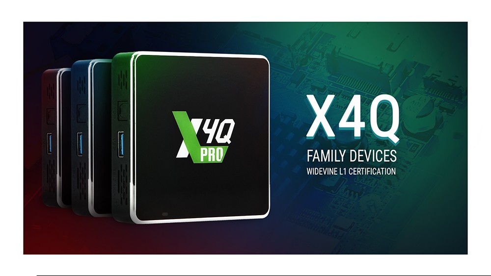 X4Q PRO Android 11 Amlogic S905X4 8K HDR 4GB/32GB TV BOX US
