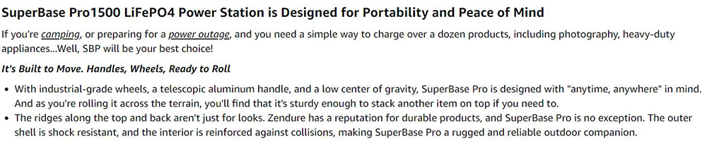ZENDURE SuperBase Pro 1500 Portable Power Station, 1440Wh LiFePo4 Battery, 2000W Output, 14 Outputs, Charge to 75% in 1 Hour, 4G IoT & App Control, 6.1inch Display - US Plug
