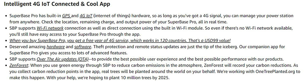 ZENDURE SuperBase Pro 1500 Portable Power Station, 1440Wh LiFePo4 Battery, 2000W Output, 14 Outputs, Charge to 75% in 1 Hour, 4G IoT & App Control, 6.1inch Display - US Plug