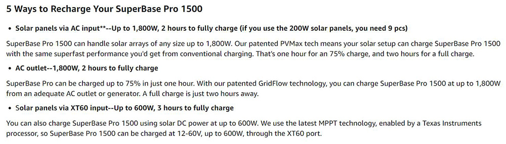 ZENDURE SuperBase Pro 1500 Portable Power Station, 1440Wh LiFePo4 Battery, 2000W Output, 14 Outputs, Charge to 75% in 1 Hour, 4G IoT & App Control, 6.1inch Display - US Plug