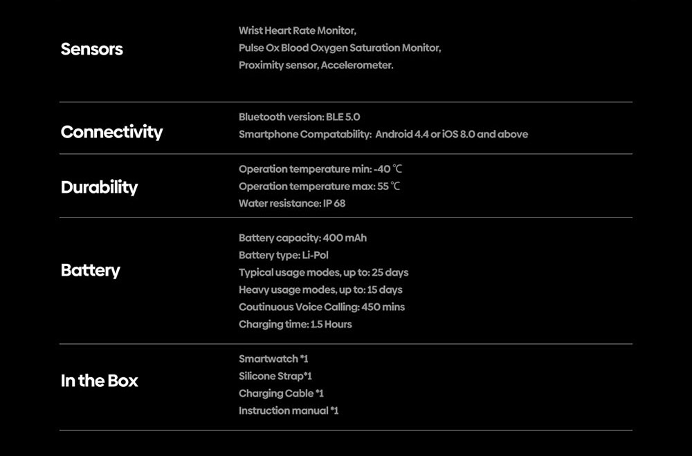 Zeblaze VIBE 7 Smartwatch 1.39'' HD Color Display, Bluetooth 5.0, Women Health, 100+ Sports Modes, 25 Days Battery Life - Green