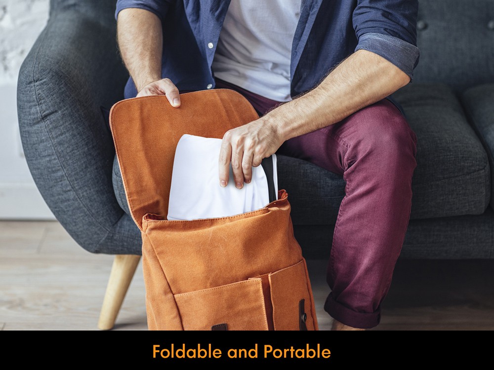 apeman 100 inch HD Portable Projector Screen,16:9 HD 4K Foldable Anti Crease Thick Projection Screen, 160 Degree Viewing