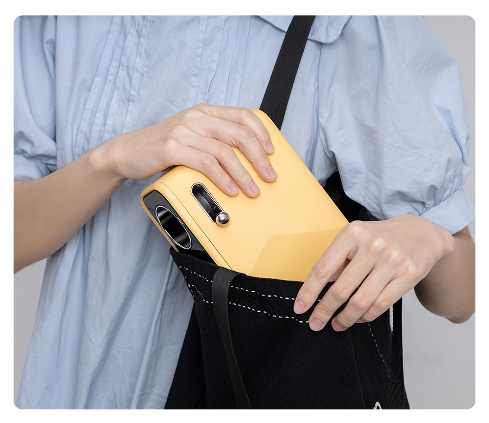 Wanbo XS01 Mini LED Projector Handheld Projection 200ANSI Lumens 1080P Support 120 Inch Screen Fresh Classic EU Plug