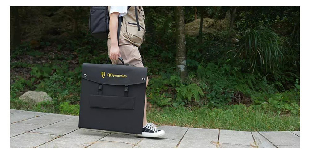 FJDynamics PowerSec MP2000 Portable Power Station + 200W Solar Panel, 2000W (4000W Peak) with Removable Battery Pack, 2264Wh Battery Backup Solar Generator, with AC Outlet 12 Outputs, 2-Hour Fast Charge, UPS System, for Home Outdoor Camping - EU Plug