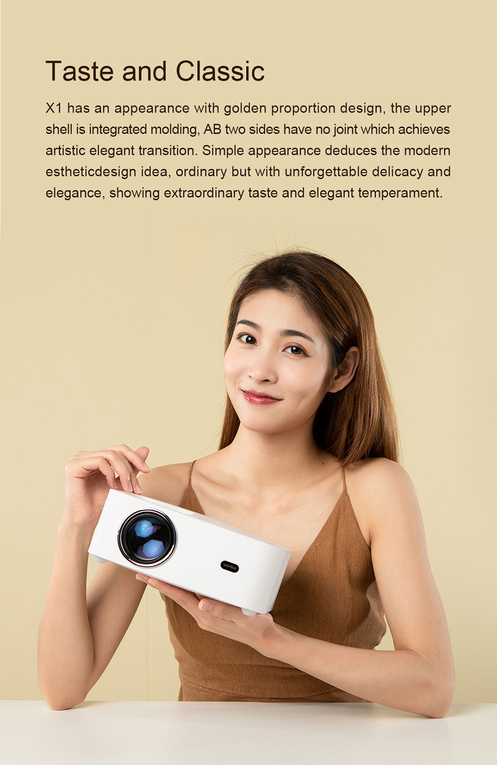 Wanbo X1 720P Mini LED Projector Global Edition