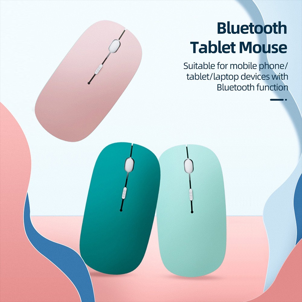 2.4G Wireless Bluetooth Mouse Pink