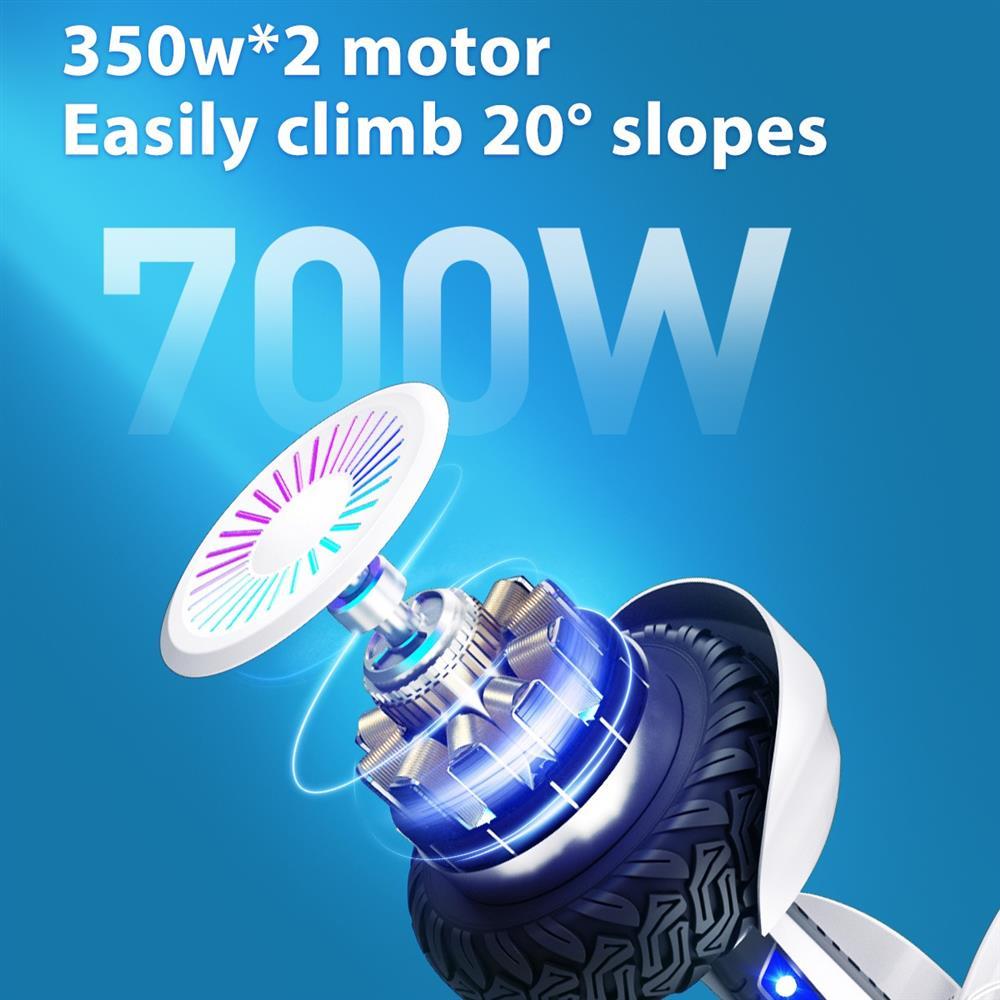 IENYRID K8 Self Balancing Scooter 10 Inch Off-road Tires 350W*2 Motor 16km/h Top Speed 4Ah Battery For 12km Mileage 80kg Load APP Control -rockbros-shop 2f986dfa b8af 4409 9b82 4ebc3c2a9a92