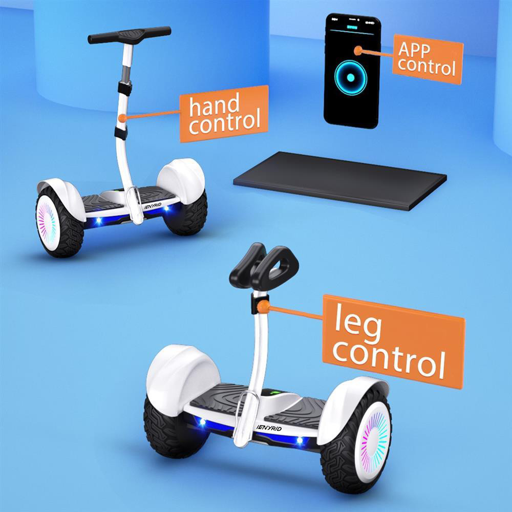 IENYRID K8 Self Balancing Scooter 10 Inch Off-road Tires 350W*2 Motor 16km/h Top Speed 4Ah Battery For 12km Mileage 80kg Load APP Control -rockbros-shop 3878406f dd78 410a 83cc 20d5038dfccb