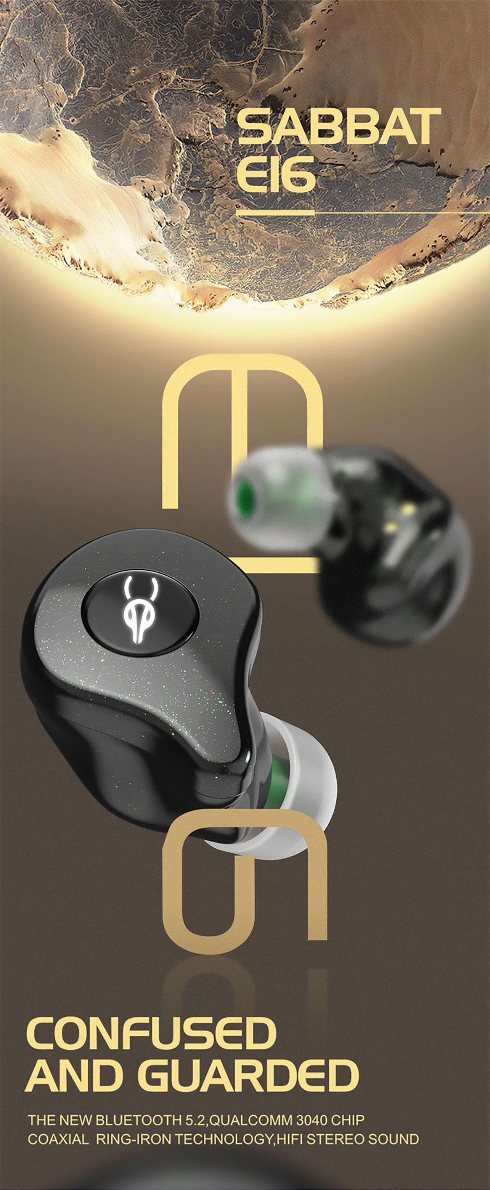 Sabbat E16 Bluetooth 5.2 Music Gaming TWS Earphones, Balanced Armature Driver, Qualcomm QCC3040, 45ms Low Latency, AptX / AAC / SBC, Deep Bass, CVC 8.1 Noise Cancelling, Neon Red -Headphones & Earphones shop 44c9641a b02b 4b20 bf5d 2685c4937a80