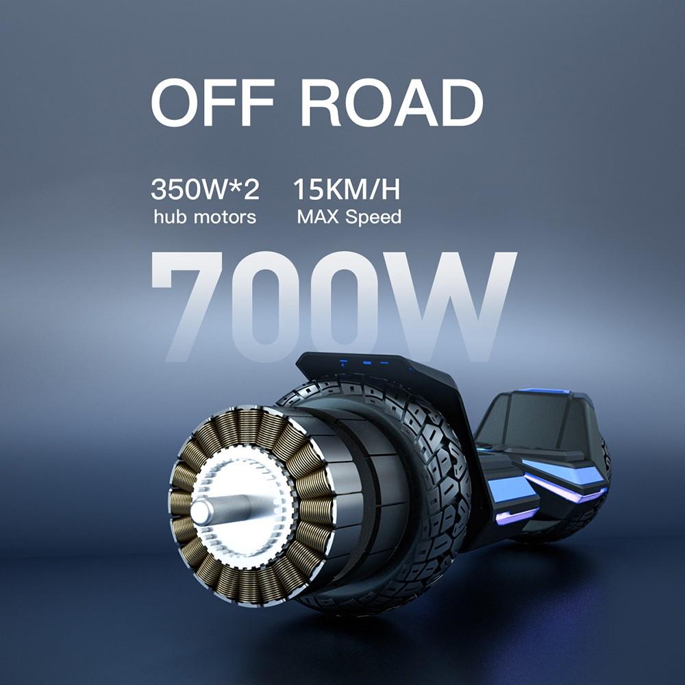 IENYRID X8 Balancing Electric Scooter For Adult, 350W*2 Dual Motors, 10 Inch Off-Road Tires, 15Km/h Max Speed, 4AH Battery For 12KM Range, 100KG Load, APP Control, -rockbros-shop 67fb04e1 eba8 450b 83a7 1feb962811b0