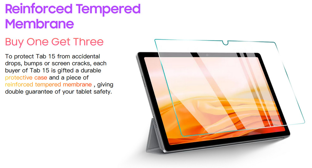 Blackview Tab 15 4G LTE Tablet PC Pad, Unisoc Tiger T610 Octa Core 1.8GHz 8GB RAM 128GB ROM, 10.5-inch 1920x1200 FHD 1080P In-cell Widevine L1 Screen, 13MP+8MP Dual Cameras, 8280mAh Daily Use 12 Hours 18W Fast Charging, Android 12 OS, PC Mode - Grey