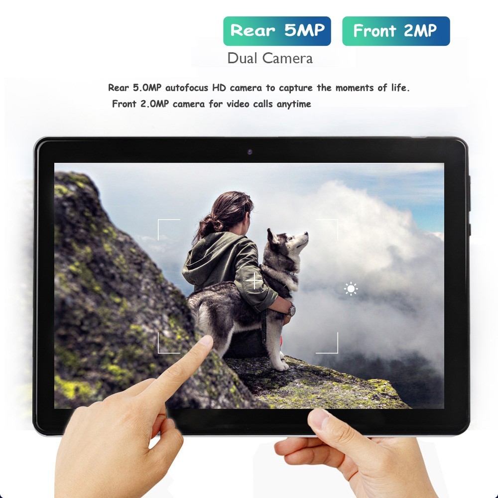 BDF M107 10.1 Inch 4G LTE Tablet for Kids Octa Core Golden