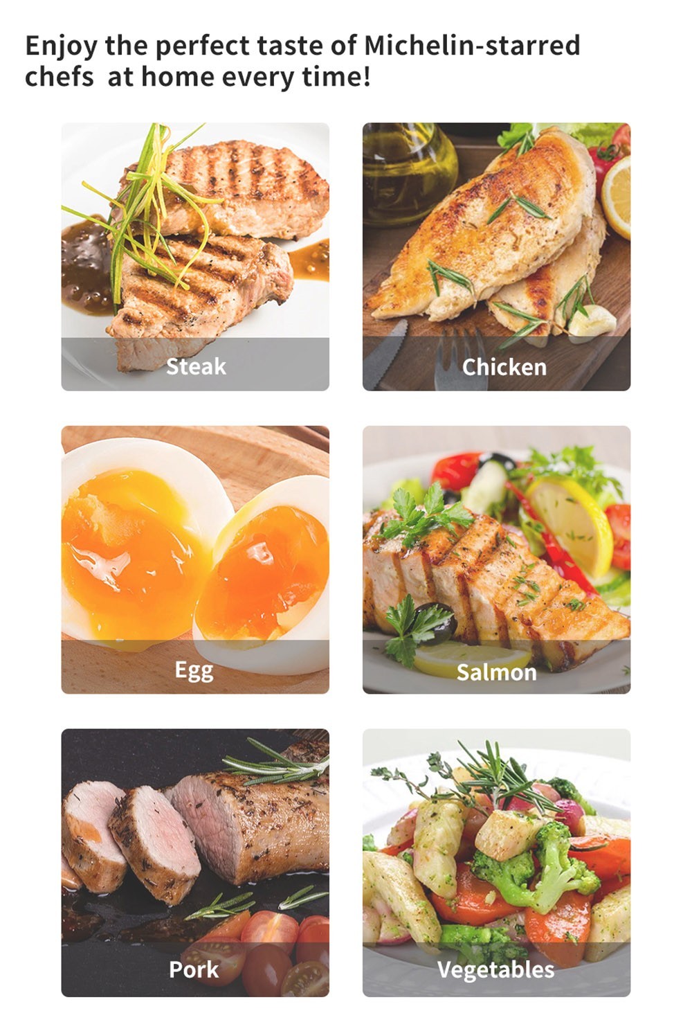 BioloMix ESV8080 Sous Vide Cooker Machine, Immersion Circulator Vacuum Slow Cooker Heater, IPX7 Waterproof, Accurate Temperature -JIMMY Shop BioloMix ESV8080 Sous Vide Cooker Machine 518816 3