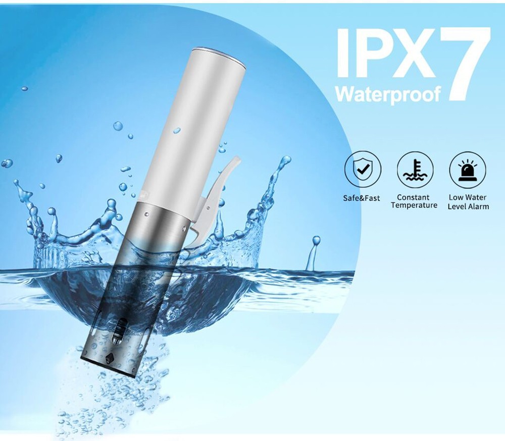 BioloMix ESV8080 Sous Vide Cooker Machine, Immersion Circulator Vacuum Slow Cooker Heater, IPX7 Waterproof, Accurate Temperature -JIMMY Shop BioloMix ESV8080 Sous Vide Cooker Machine 518816 8