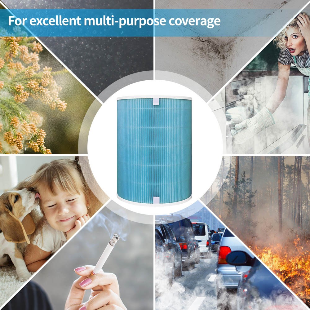 Blue Filter For Proscenic A9 Air Purifier -Room Blue Filter for Proscenic A9 Air Purifier 518615 2