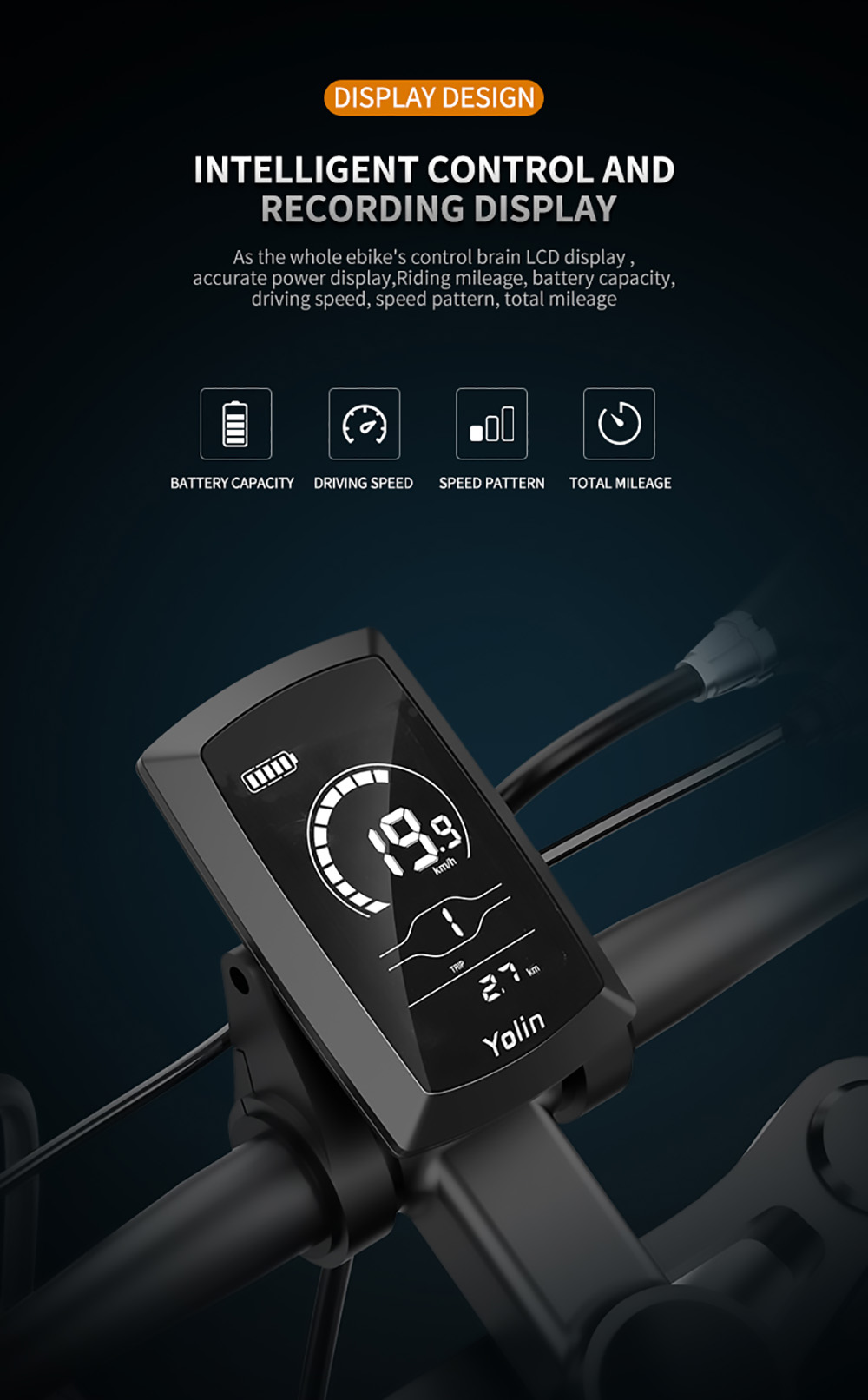 COSWHEEL T20R All-Terrain E-Bike, 20*4.0'' Tires, 750W Brushless Motor 45km/h Max Speed, 20Ah Battery 150kg Load -rockbros-shop COSWHEEL T20R All Terrain E Bike 518573 9