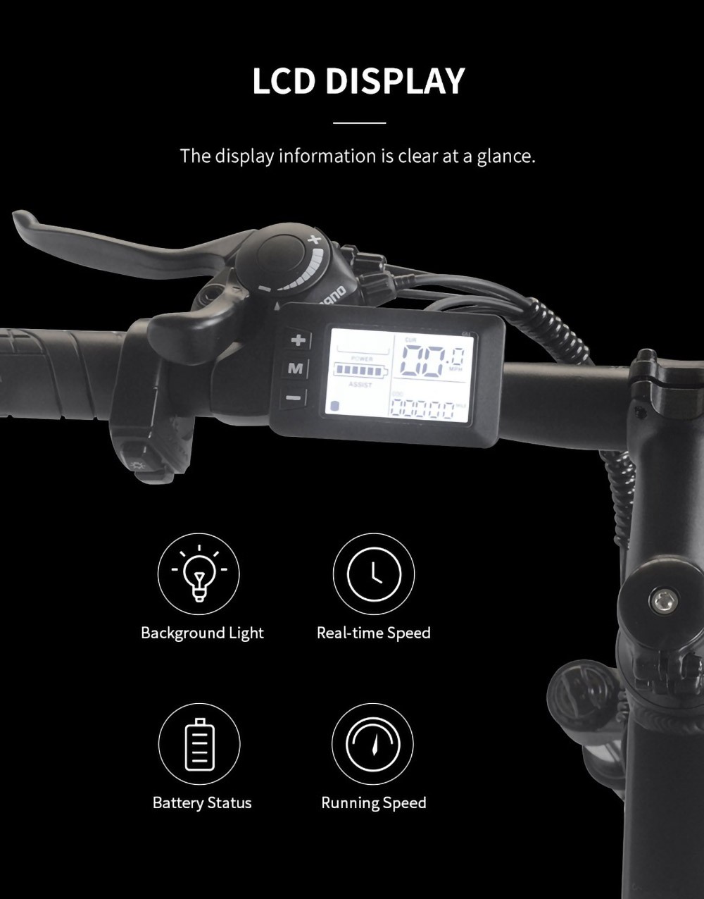 K3 Electric Bike 26*1.95 Inch Tire, 350W Motor 32Km/h Max Speed, Dual 36V 10.4Ah Battery, 120kg Load - Black & Red 14 K3 Electric Bike 26*1.95 Inch Tire, 350W Motor 32Km/h Max Speed, Dual 36V 10.4Ah Battery, 120kg Load - Black & Red -rockbros-shop K3 Electric Bike 26 1 95 inch Tire Black Red 518895 2