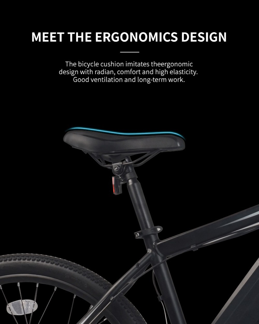 K3 Electric Bike 26*1.95 Inch Tire, 350W Motor 32Km/h Max Speed, Dual 36V 10.4Ah Battery, 120kg Load - Black & Red 16 K3 Electric Bike 26*1.95 Inch Tire, 350W Motor 32Km/h Max Speed, Dual 36V 10.4Ah Battery, 120kg Load - Black & Red -rockbros-shop K3 Electric Bike 26 1 95 inch Tire Black Red 518895 4