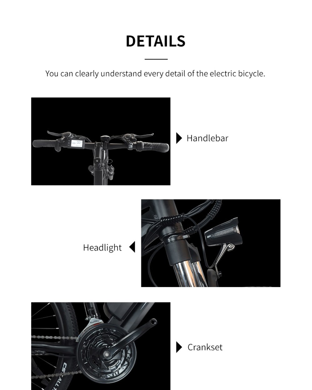 K3 Electric Bike 26*1.95 Inch Tire, 350W Motor 32Km/h Max Speed, Dual 36V 10.4Ah Battery, 120kg Load - Black & Red 19 K3 Electric Bike 26*1.95 Inch Tire, 350W Motor 32Km/h Max Speed, Dual 36V 10.4Ah Battery, 120kg Load - Black & Red -rockbros-shop K3 Electric Bike 26 1 95 inch Tire Black Red 518895 7