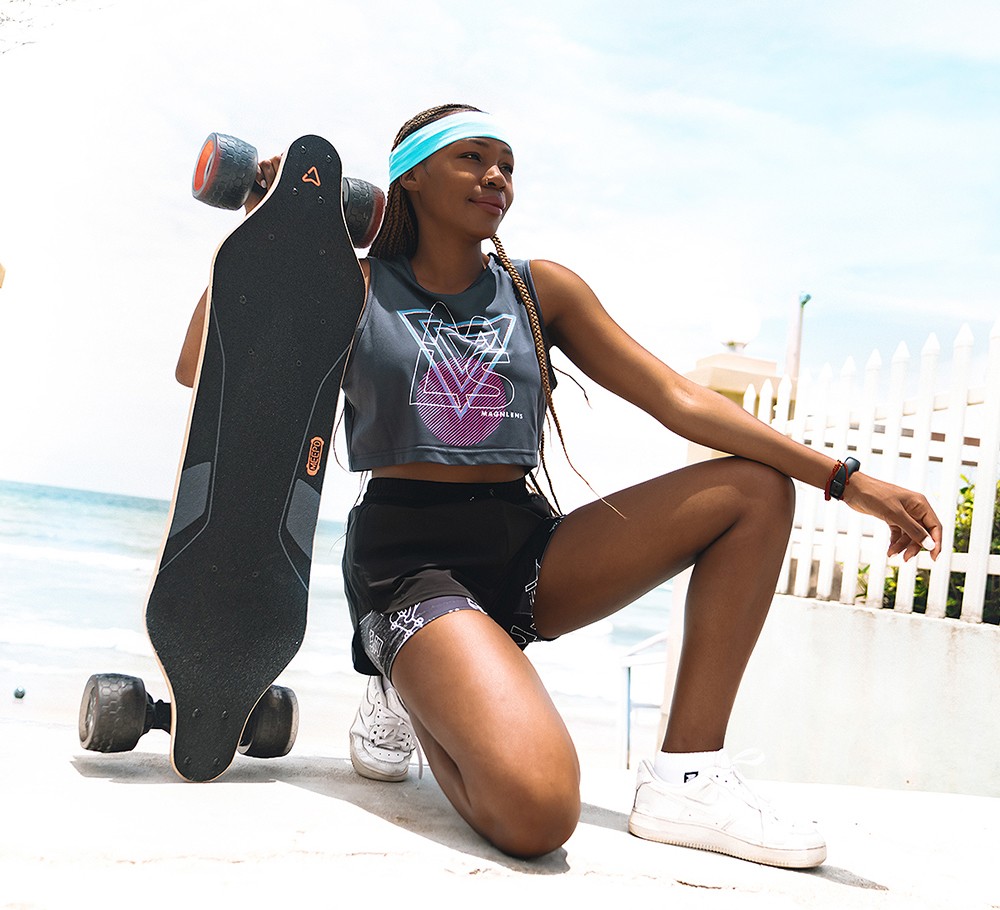 MEEPO Shuffle S ER Electric Skateboard 540W*2 Dual Motor 46Km/h Max Speed 288WH Battery For 30KM Range M4S Remote Control 4 Riding Modes -rockbros-shop MEEPO Shuffle S ER Electric Skateboard 518592 8